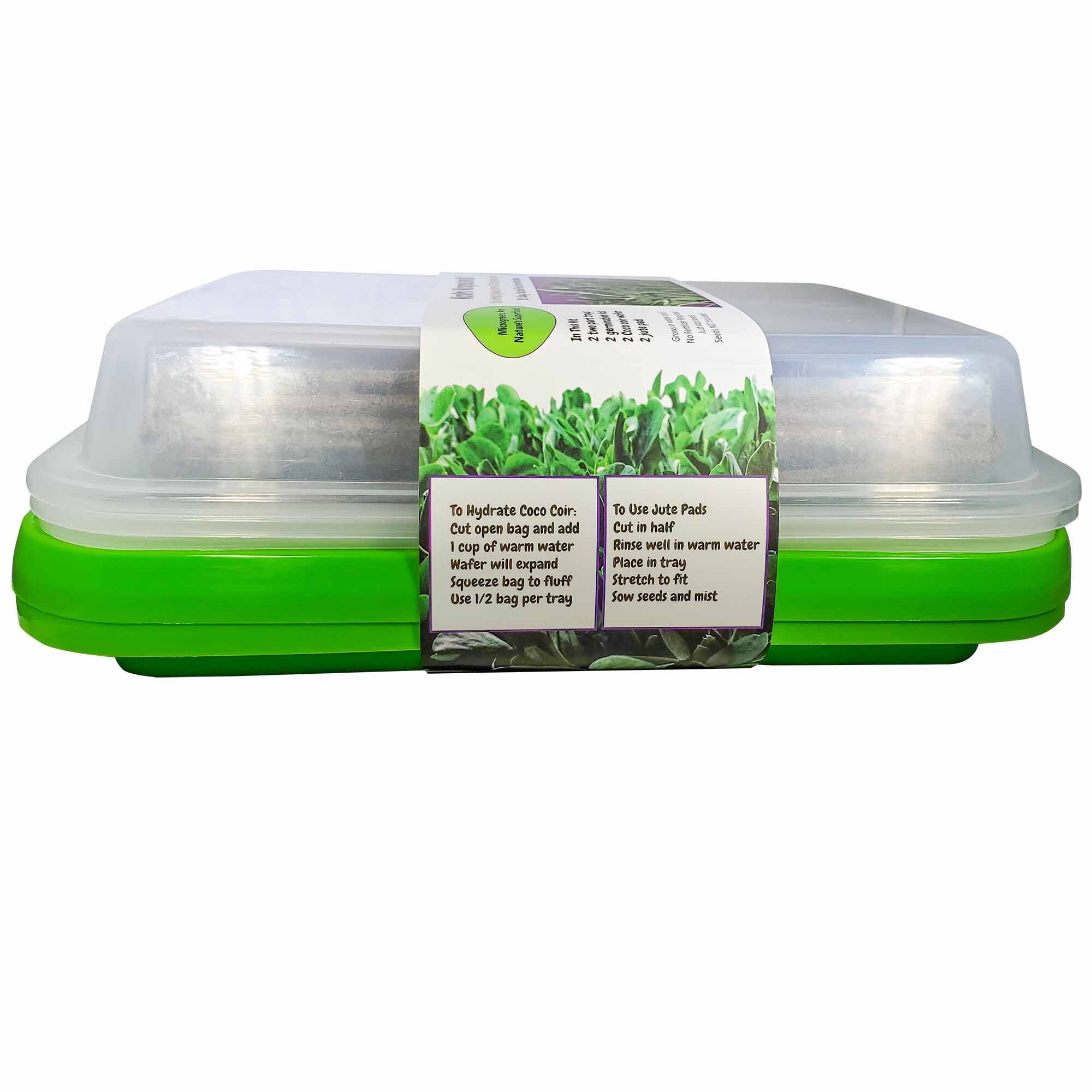 “Get Your Daily Dose of Nutrition and Flavor with Homegrown Microgreens”