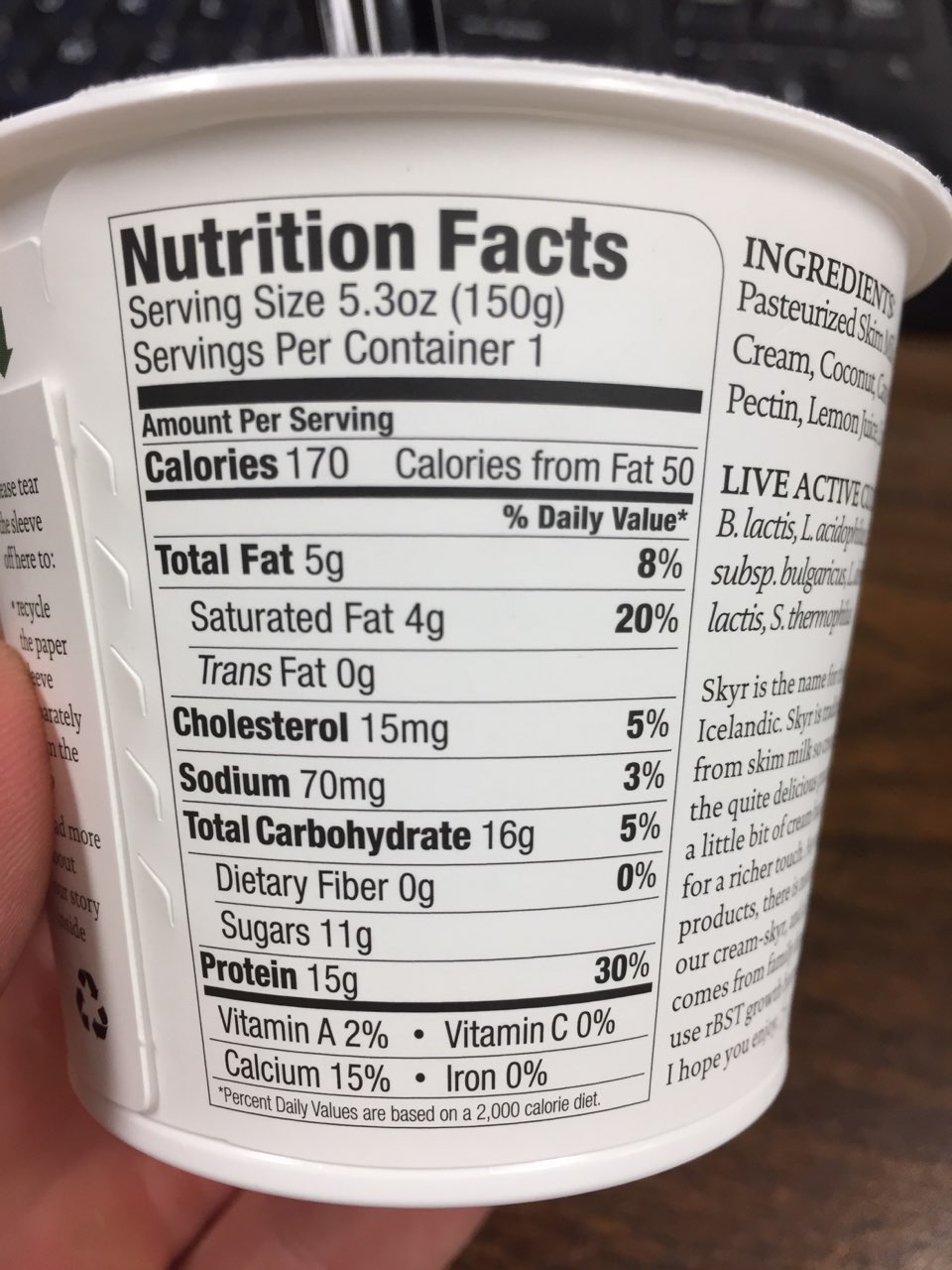 "Get Your Daily Dose of Nutrients and Probiotics with Yogurt - The Versatile and Healthy Food Choice!"