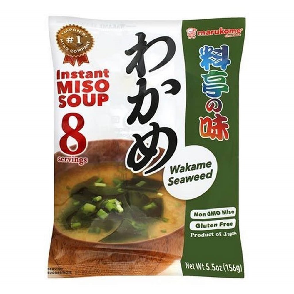 Get Your Nutrients with Seaweed and Vegetable Miso Soup!
