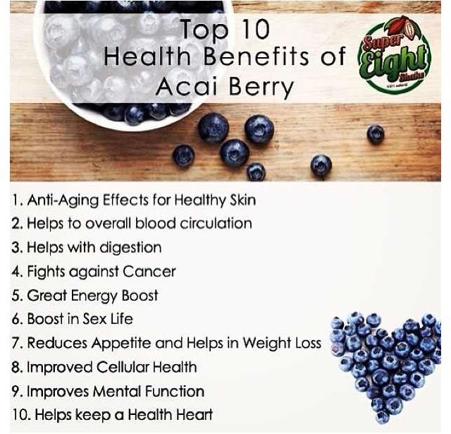 Beware of the Side Effects: Acai Berries Should Be Consumed in Moderation.
