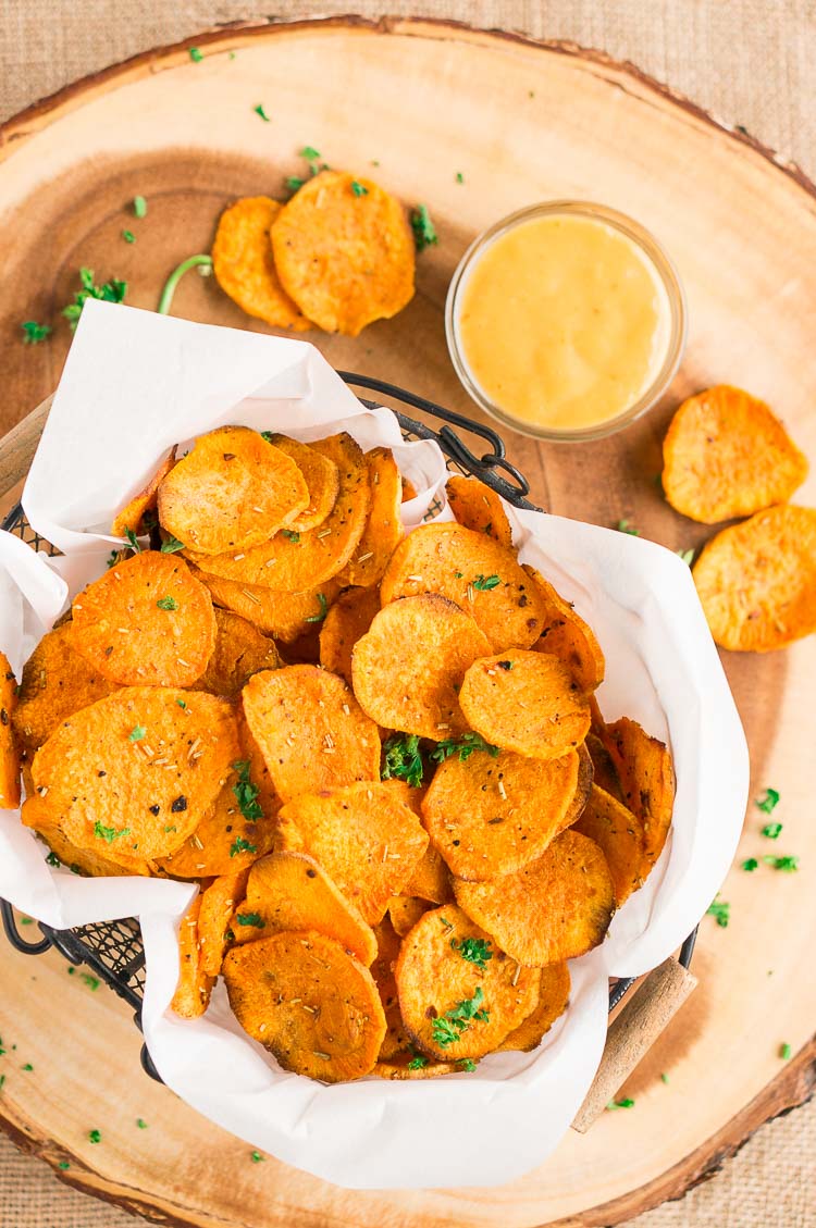 Satisfy Your Cravings with Nutritious and Delicious Sweet Potato Chips!