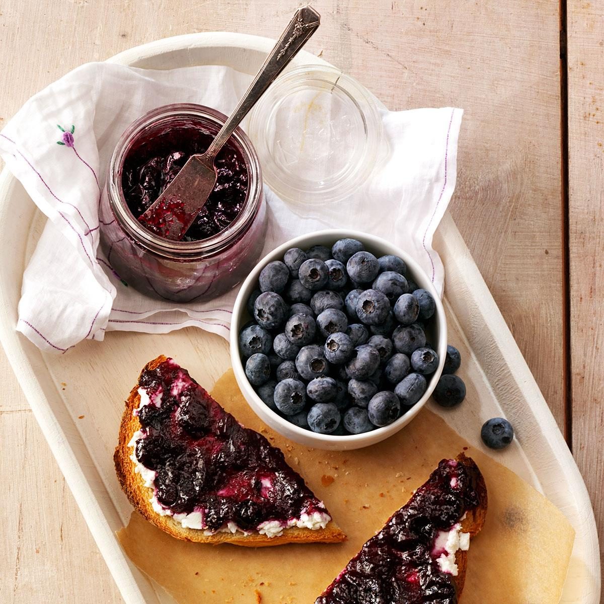 Add Some Sweetness to Your Breakfast with Homemade Blueberry Jam