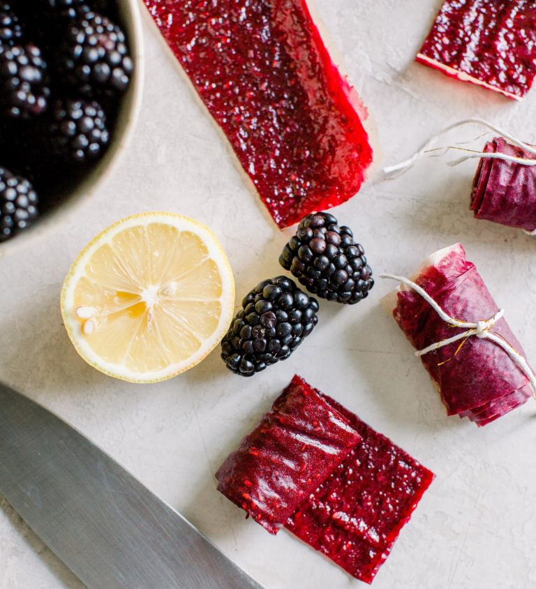 Make Your Own Healthy and Delicious Blackberry Honey Fruit Leather at Home!