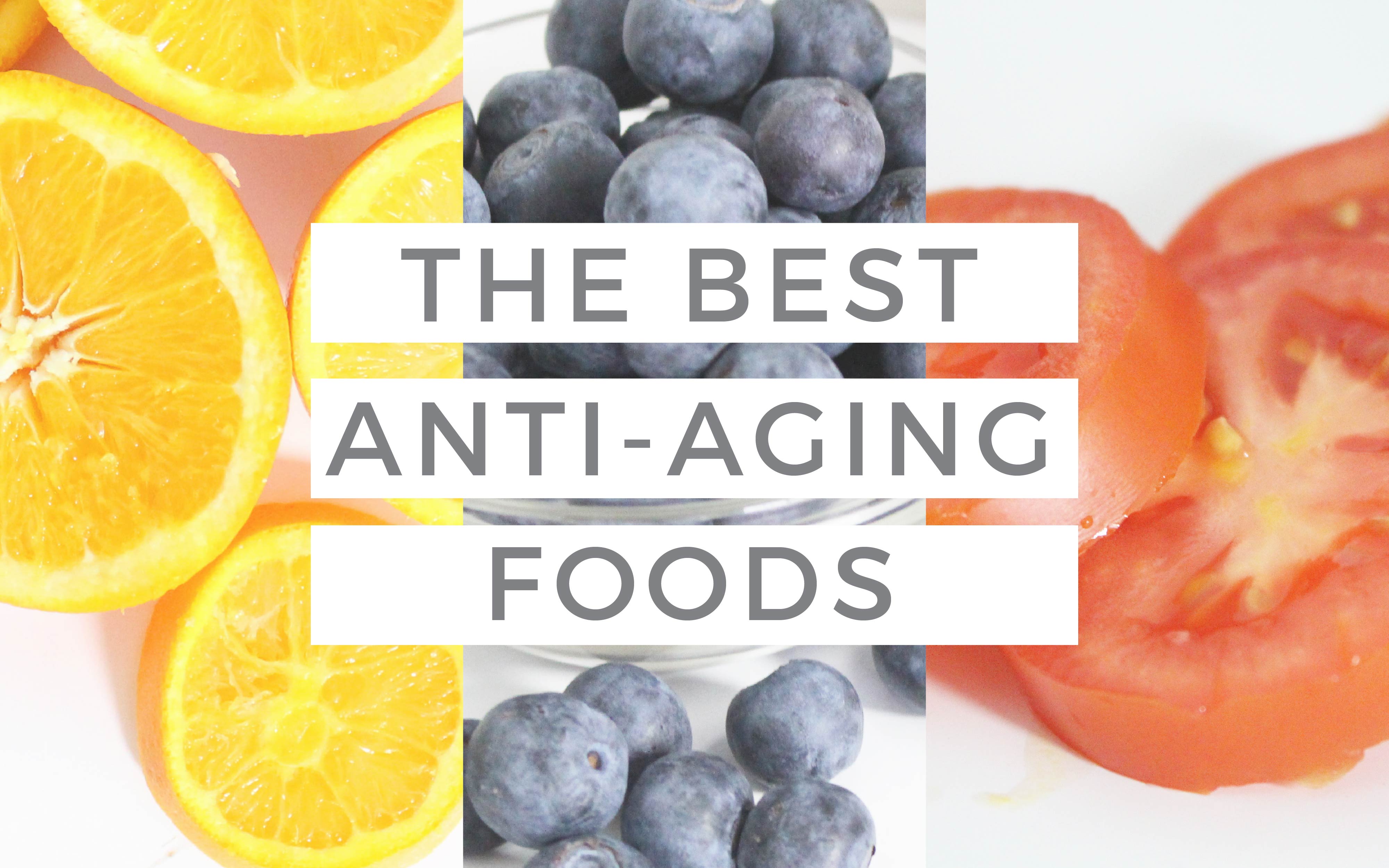 “Slow Down the Aging Process with Anti-Aging Properties Found in Foods”