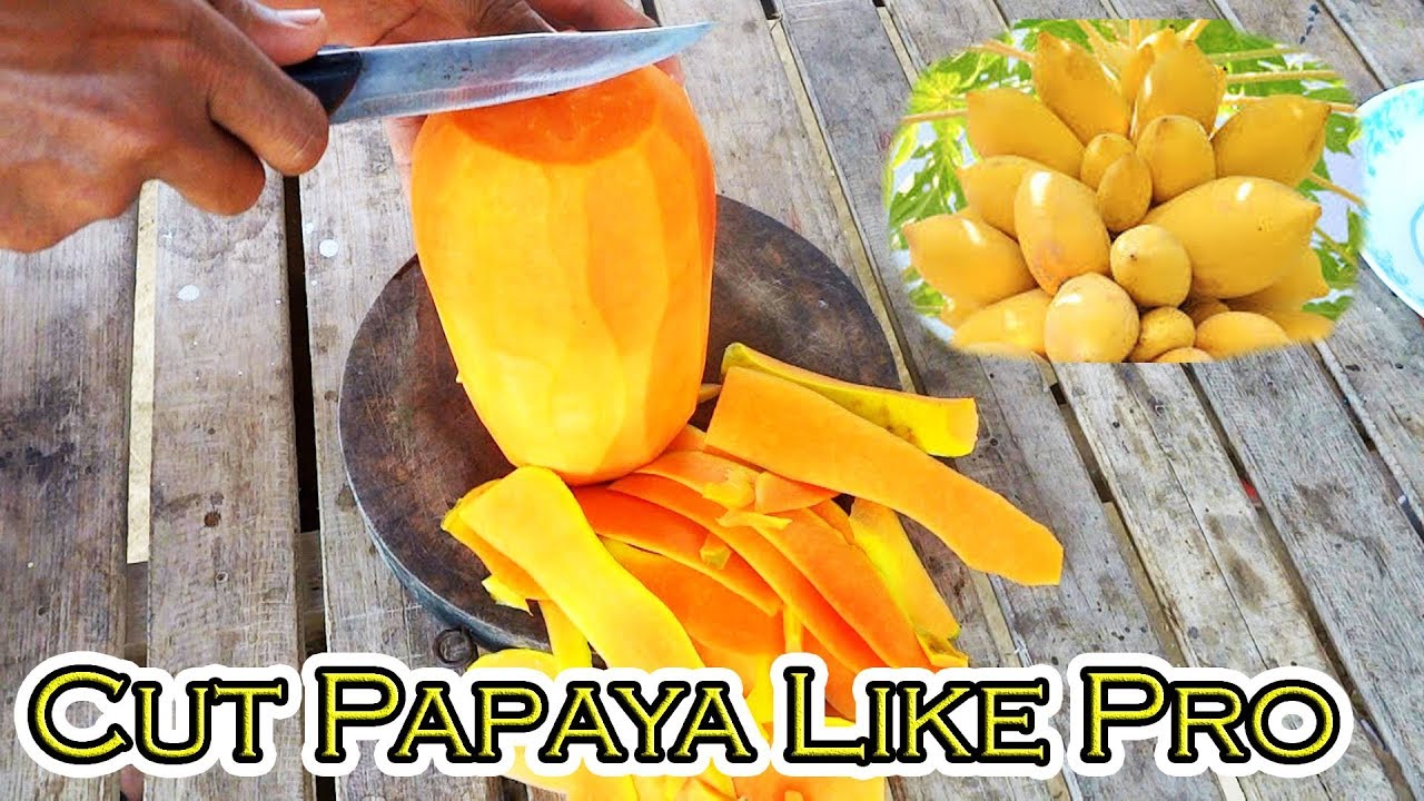 “Slice and Dice: How to Easily Cut a Papaya for Delicious Results”