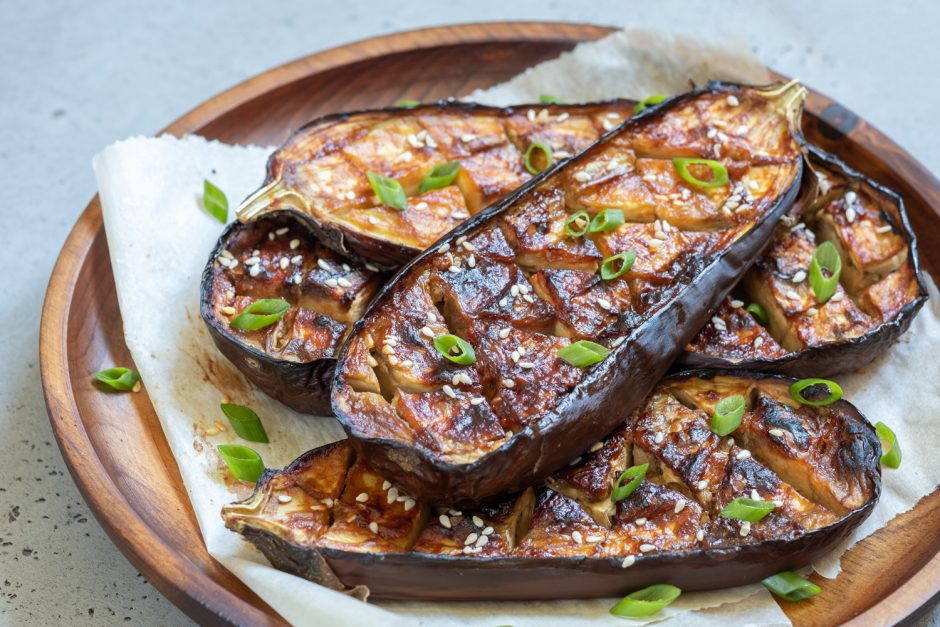 Discover the Delicious and Healthy Miso-Glazed Eggplant Dish!