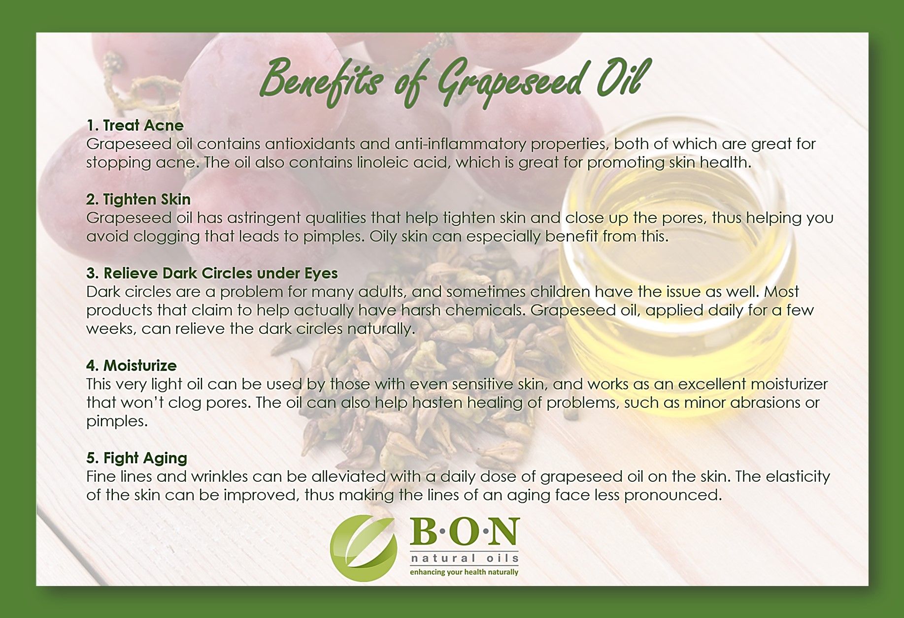 Unleash the Power of Grapeseed Oil: Benefits for Your Health and Skin