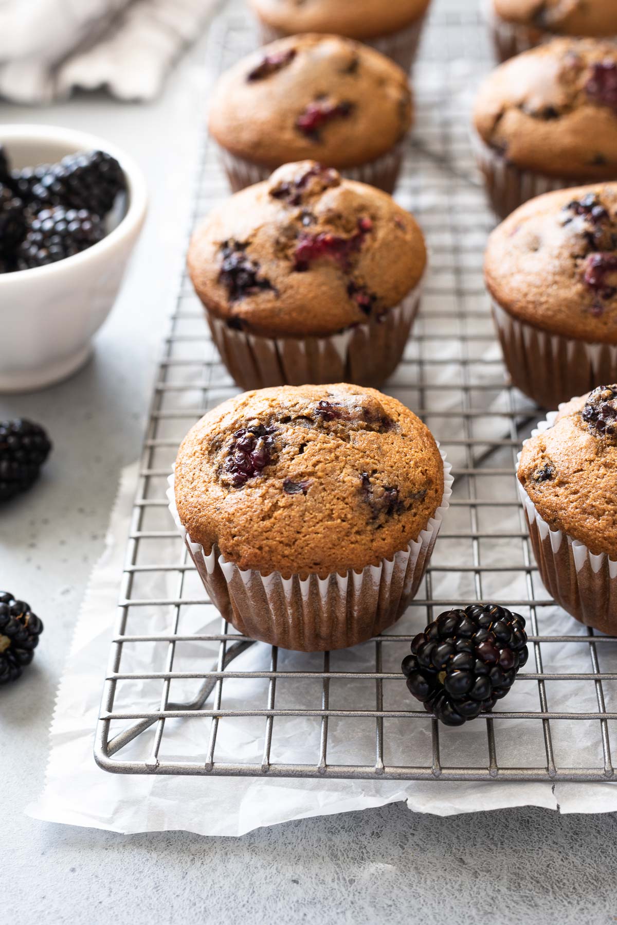 “Experience the Sweet Taste of Tradition with Delicious Blackberry Muffins”