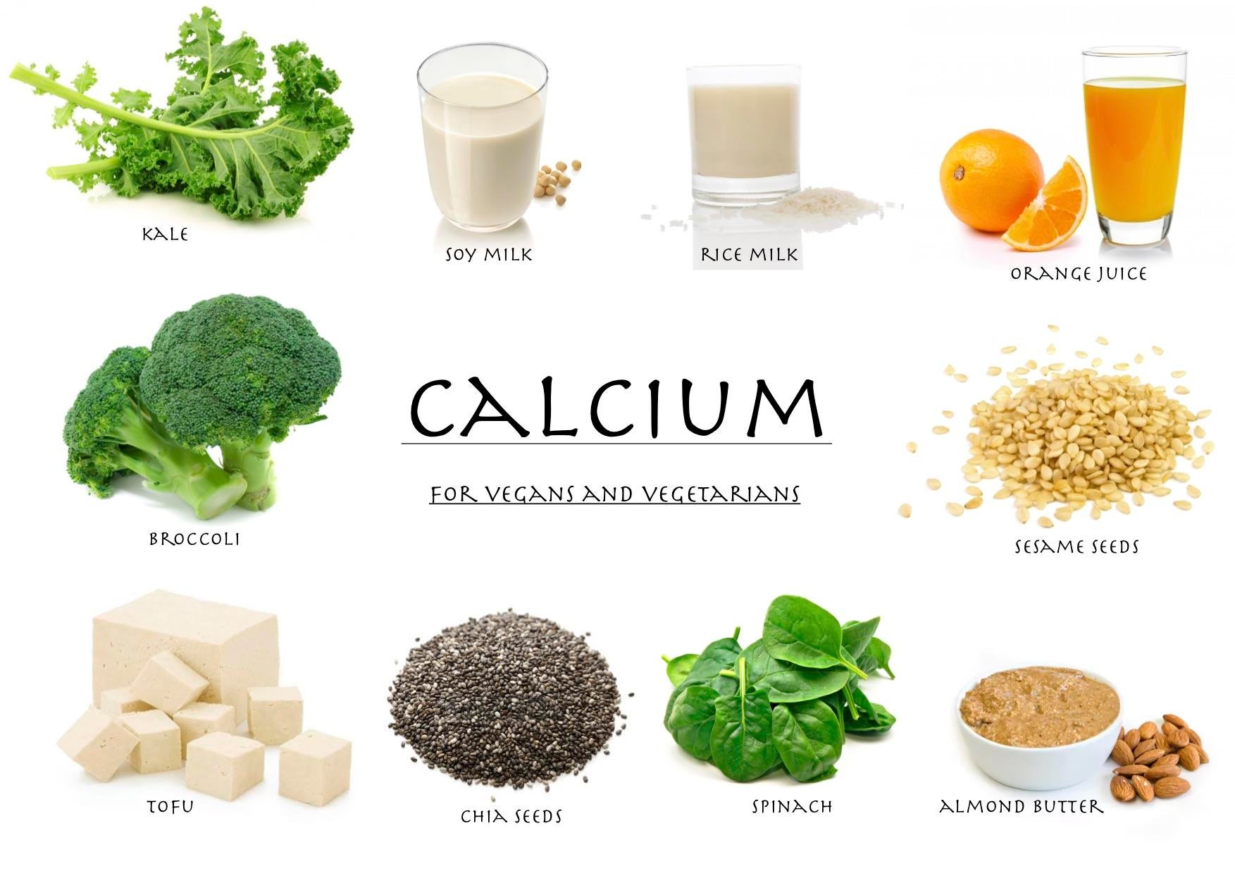 10 Plant-Based Sources of Calcium for Vegans to Keep Their Bones Strong