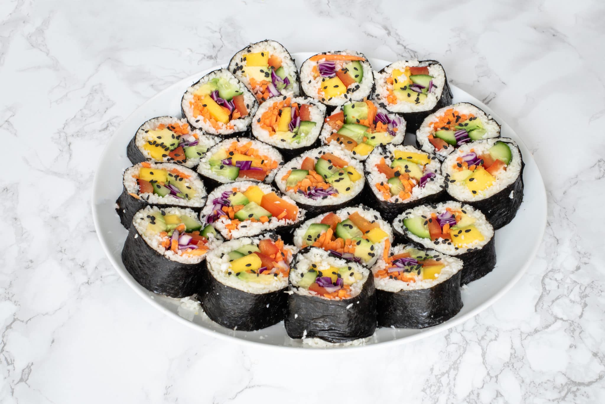 “Healthy Twist on Sushi Rolls: Making and Tasting Cauliflower Rice Sushi Rolls”
