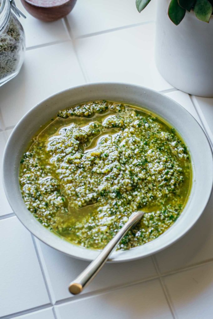 Upgrade Your Pesto Game with This Nutritious Hemp Seed Recipe