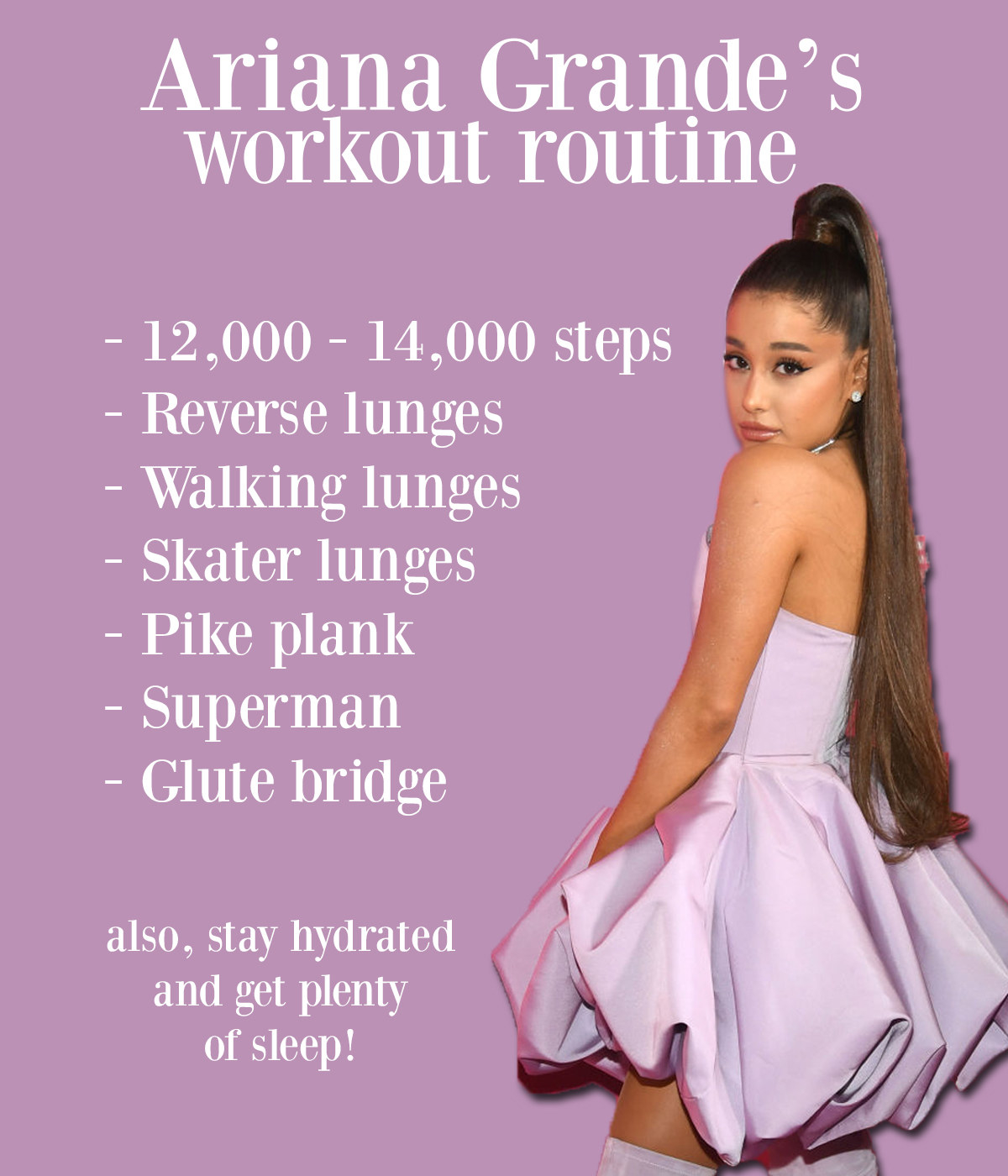 Ariana Grande's Balanced Approach to Healthy Eating