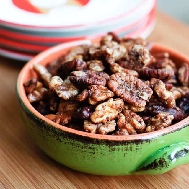“Spice up your snacking with ginger-spiced nuts and seeds mix!”