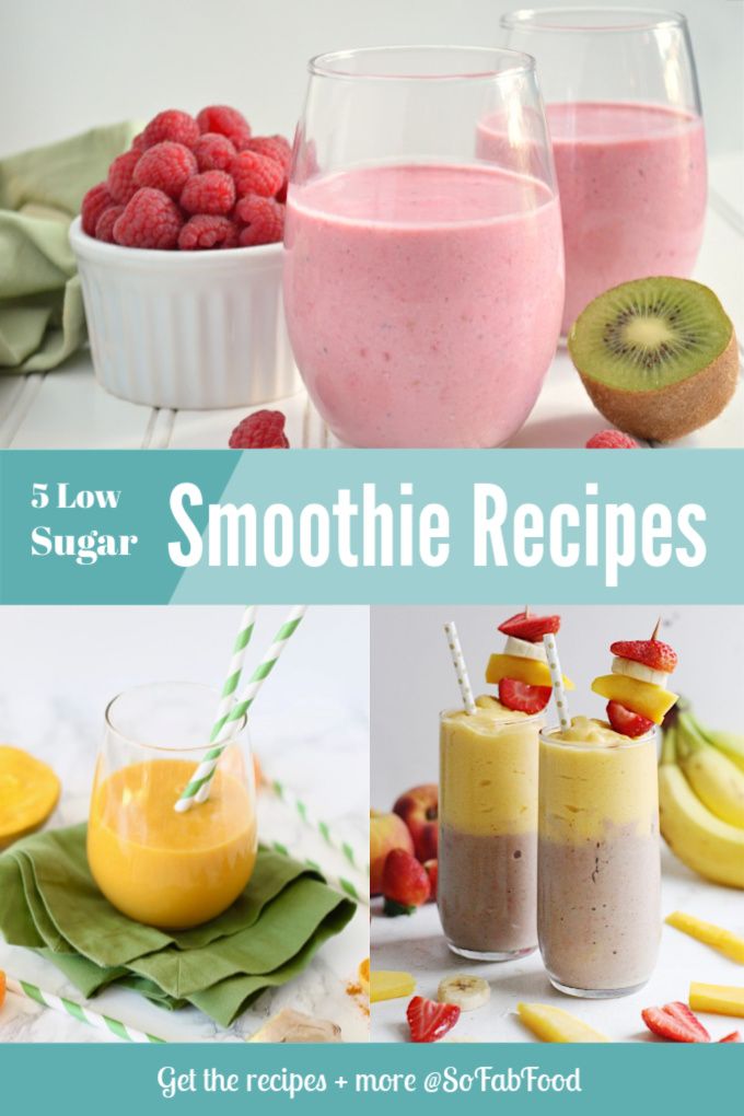 “Delicious and Nutritious: Low-Sugar Smoothies for a Healthy Lifestyle!”