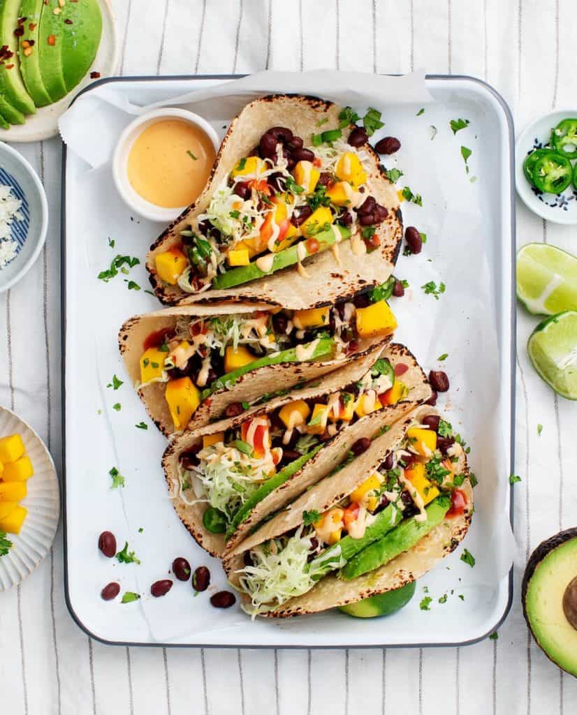 Tasty and Nutritious: Try These Mango Black Bean Tacos for a Healthy Meal!