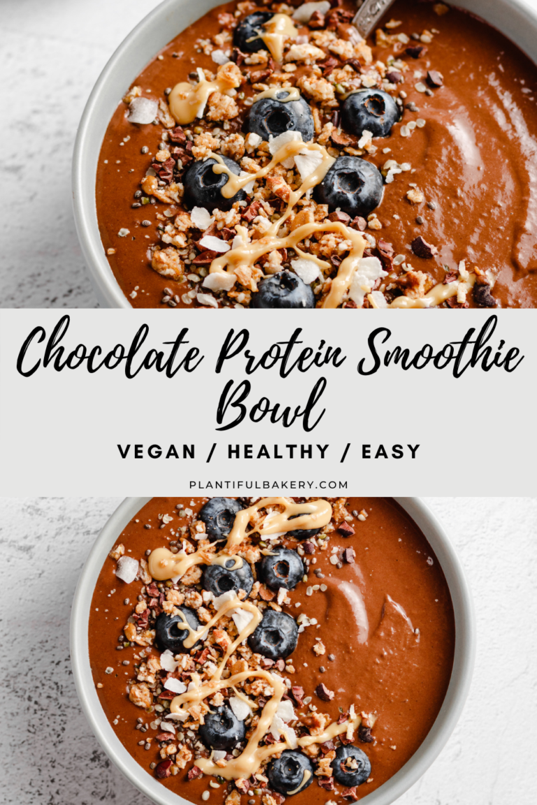 “Indulge in Guilt-Free Pleasure: Chocolate Protein Smoothie Bowls for a Delicious and Nutritious Boost!”