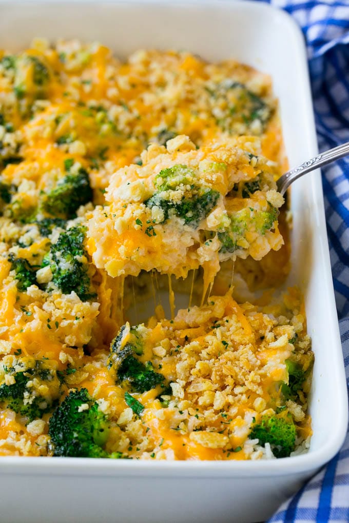 Indulge in Cheesy Goodness with Broccoli and Cheese Casserole
