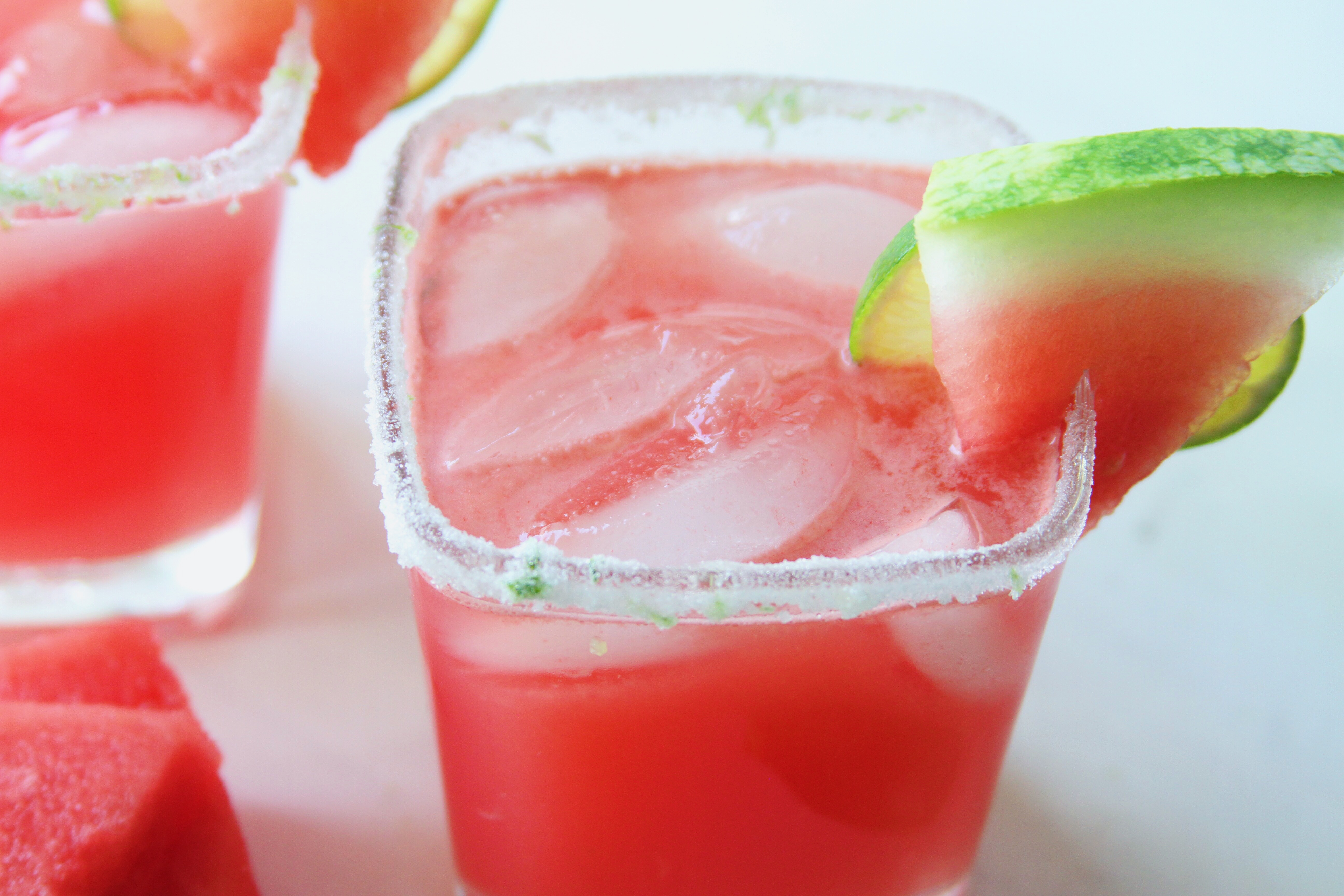 "Beat the Heat with a Refreshing Watermelon and Lime Margarita Twist!"
