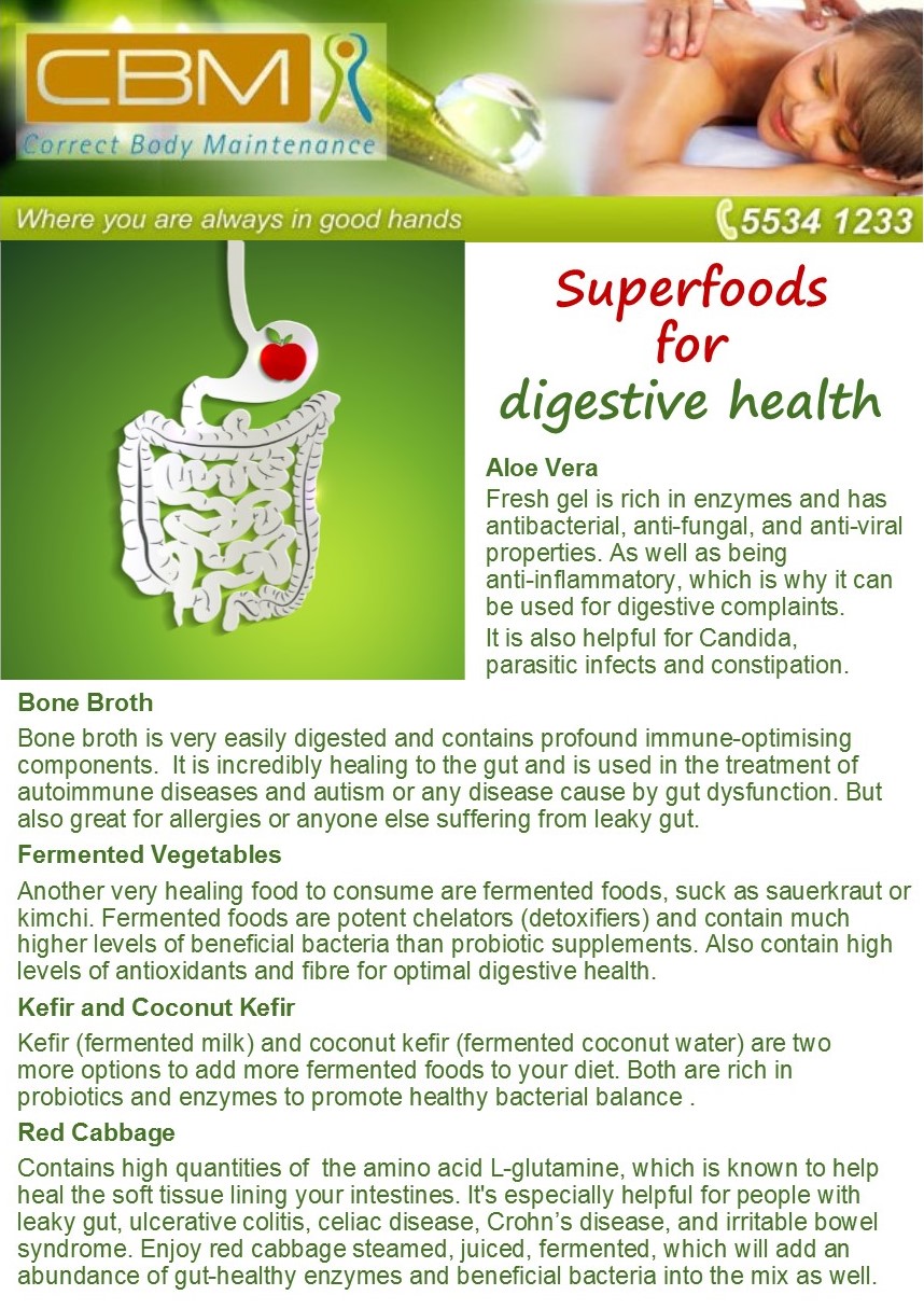 Boost Your Digestive Health with These Superfoods