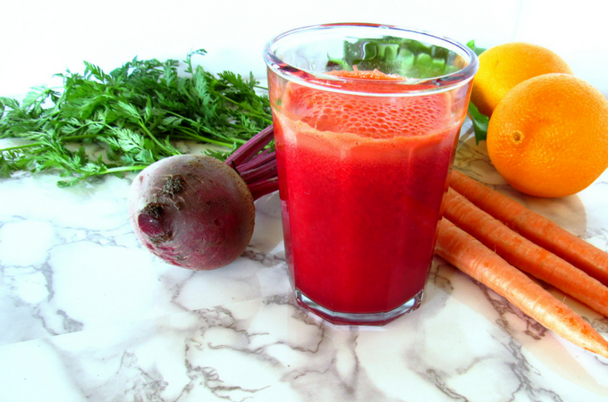 “Powerhouse Juice: Orange and Beetroot Blend Boosts Heart Health and More!”