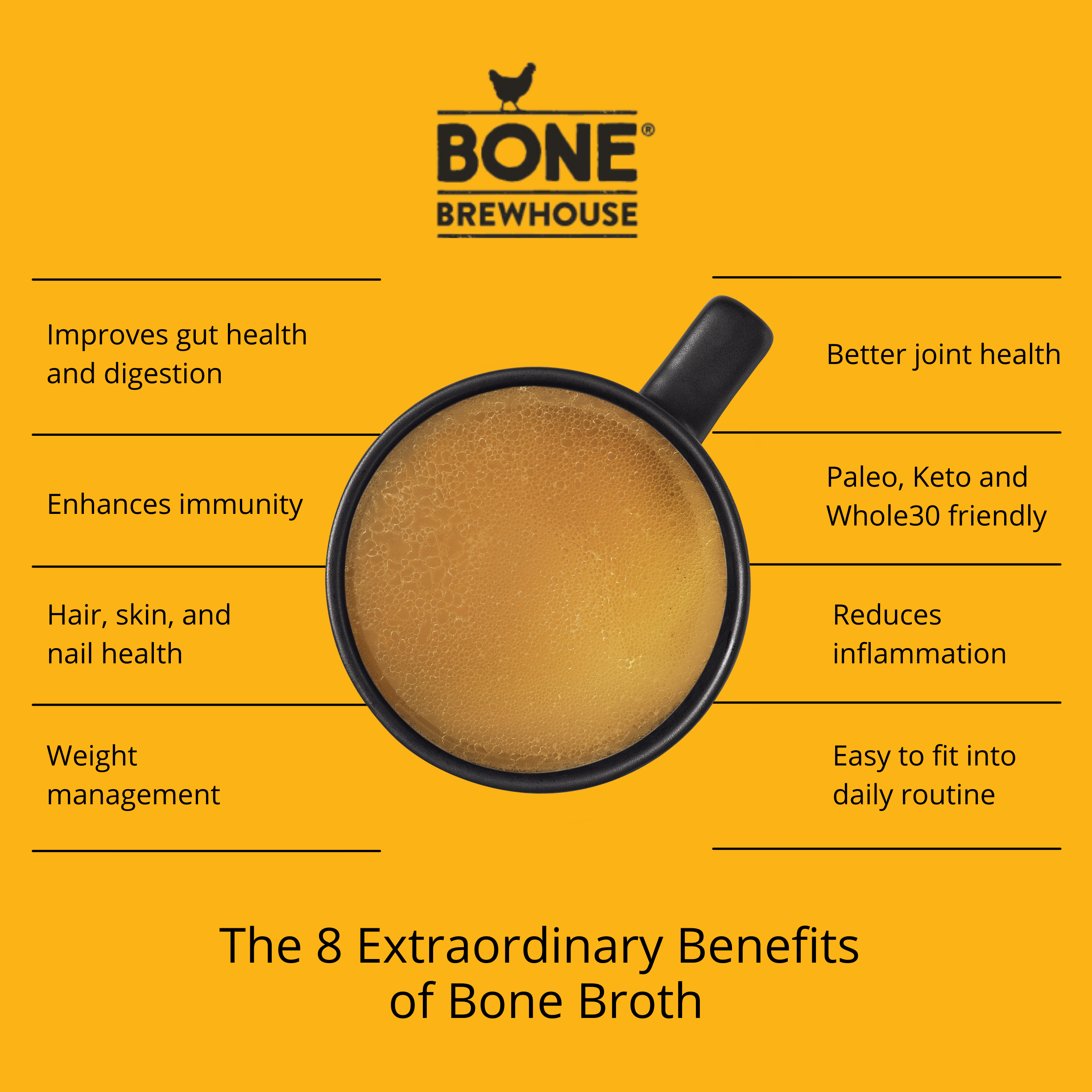 “Bone Broth: The Mineral-Rich Elixir for Optimal Health”