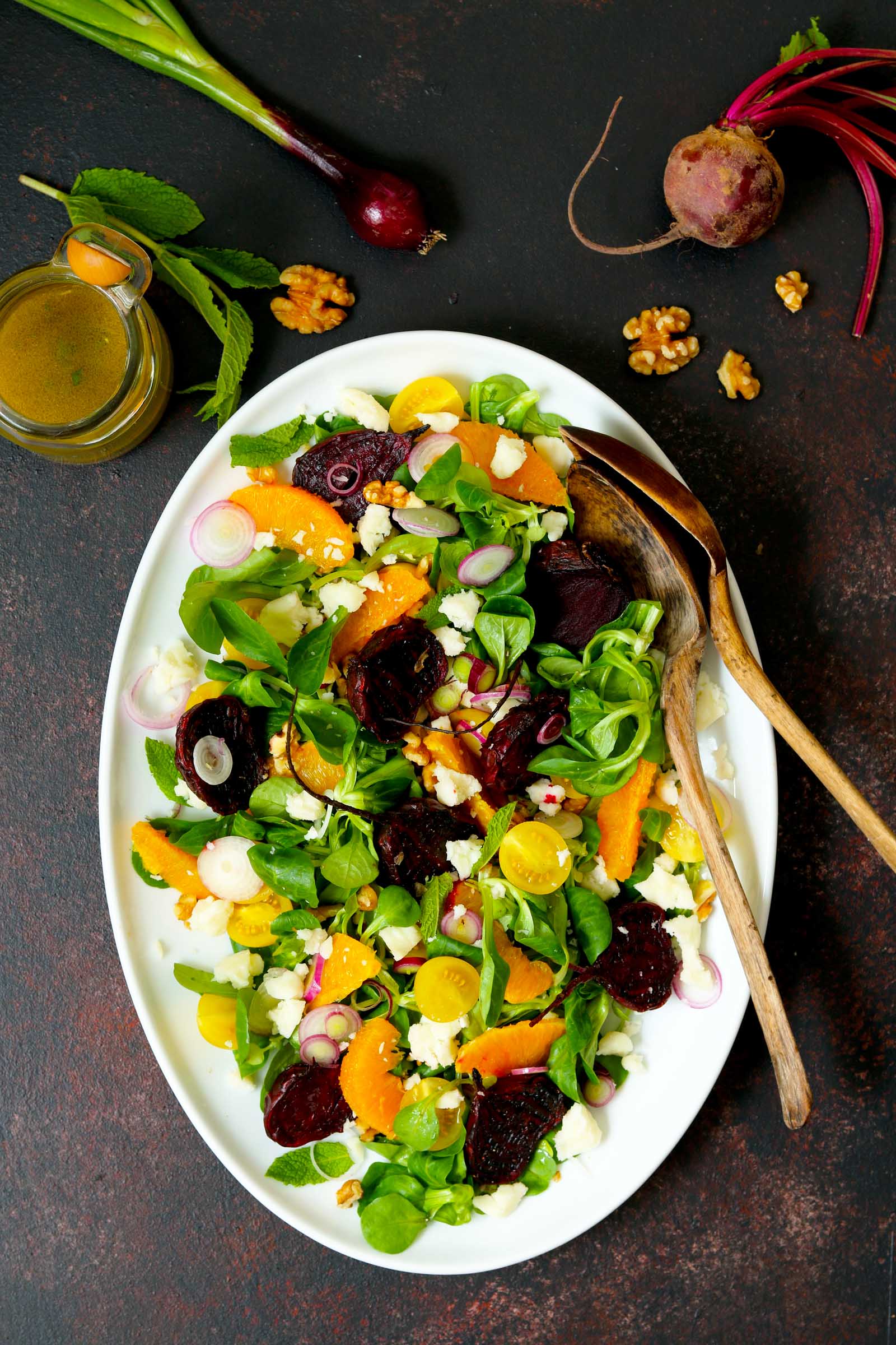 Get Creative and Healthy with Chef Lisa’s Roasted Orange and Beetroot Salad