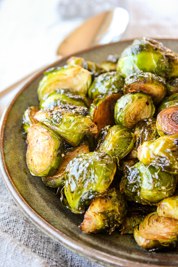 Boost Your Veggie Intake with Delicious Balsamic Glazed Brussels Sprouts