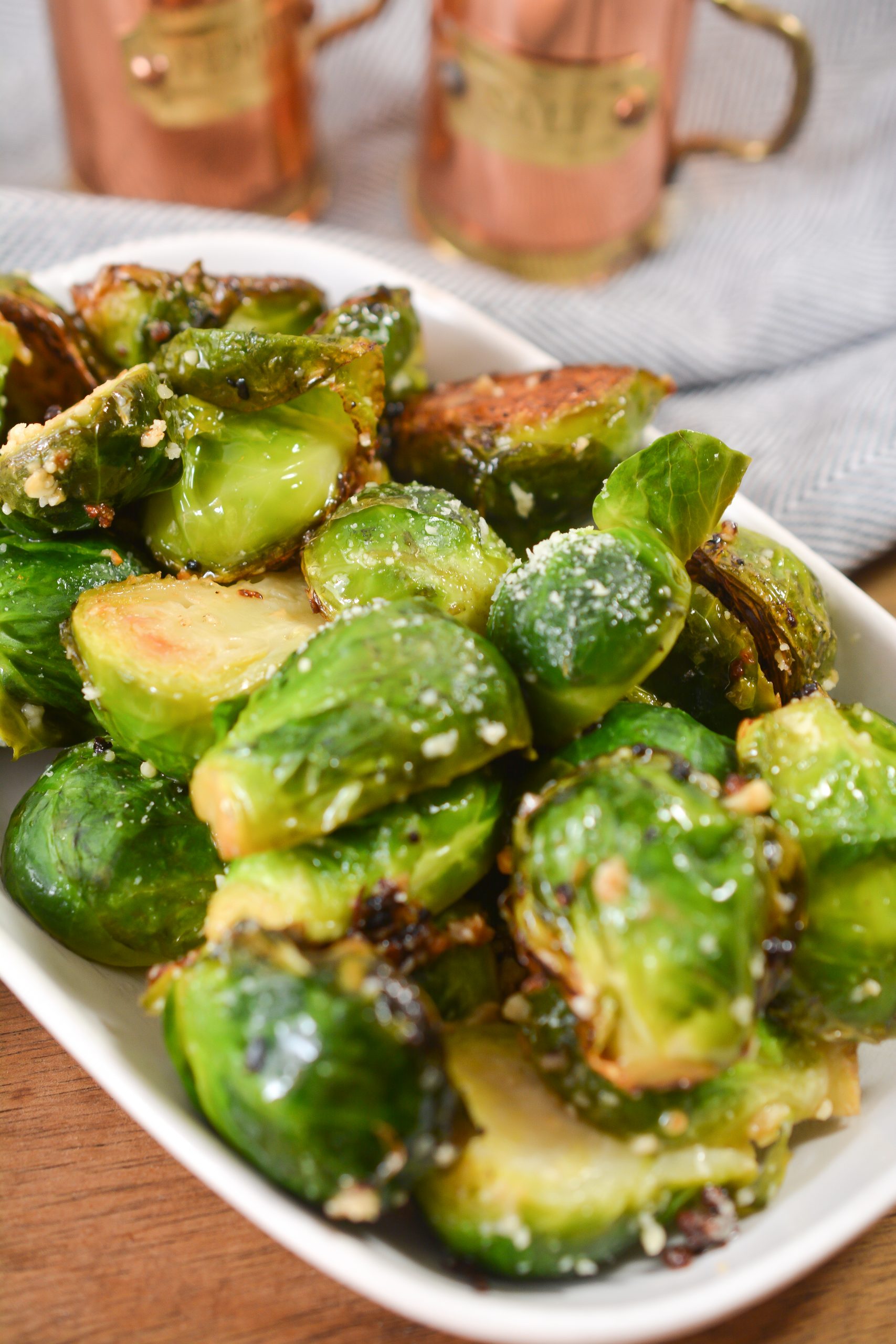 Elevate Your Meal with Garlic Butter Brussels Sprouts!