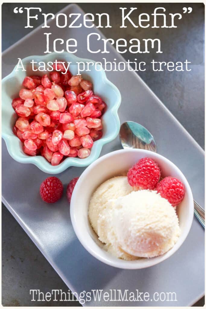 Indulge in Health with Homemade Kefir Ice Cream