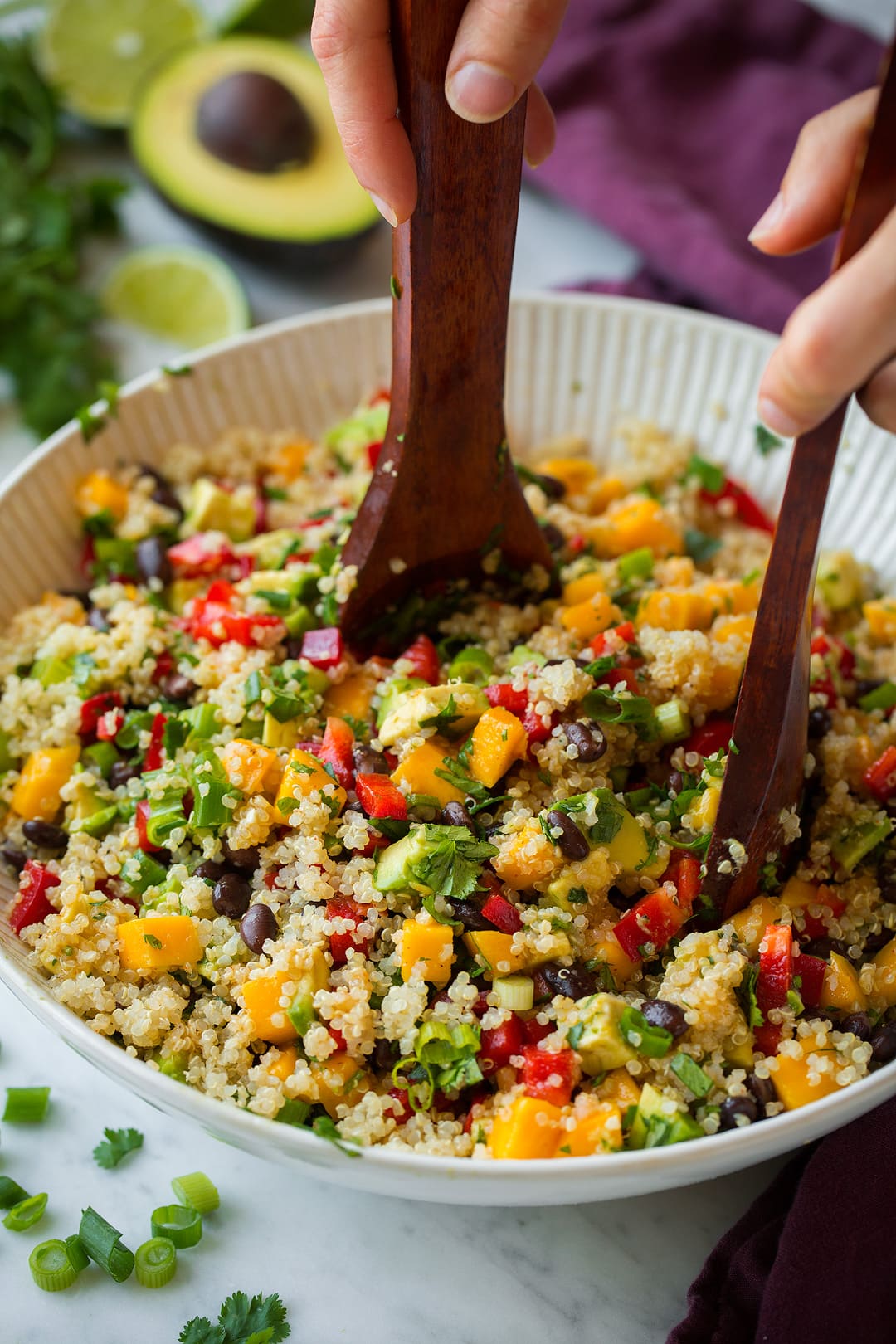 Tantalize Your Taste Buds with a Vibrant Mango and Quinoa Salad!