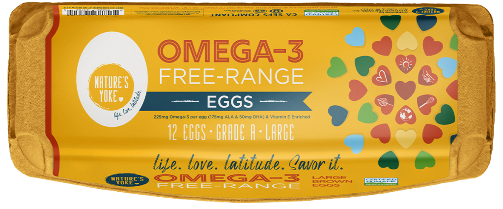 Boost Your Health with Omega-3 Rich Free-Range Eggs!